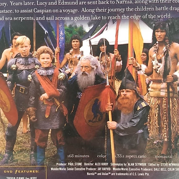 C.S. Lewis: Prince Caspian and the Voyage of the Dawn Treader DVD - Picture 8 of 11
